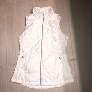 Lululemon Quilted Vest whire size 10